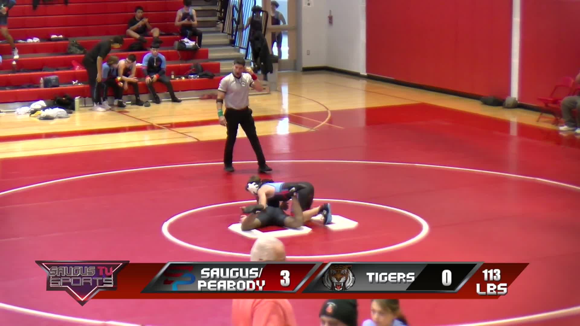 Saugus-Peabody Varsity Wrestling vs Lynn Tech Tigers 01.25.25