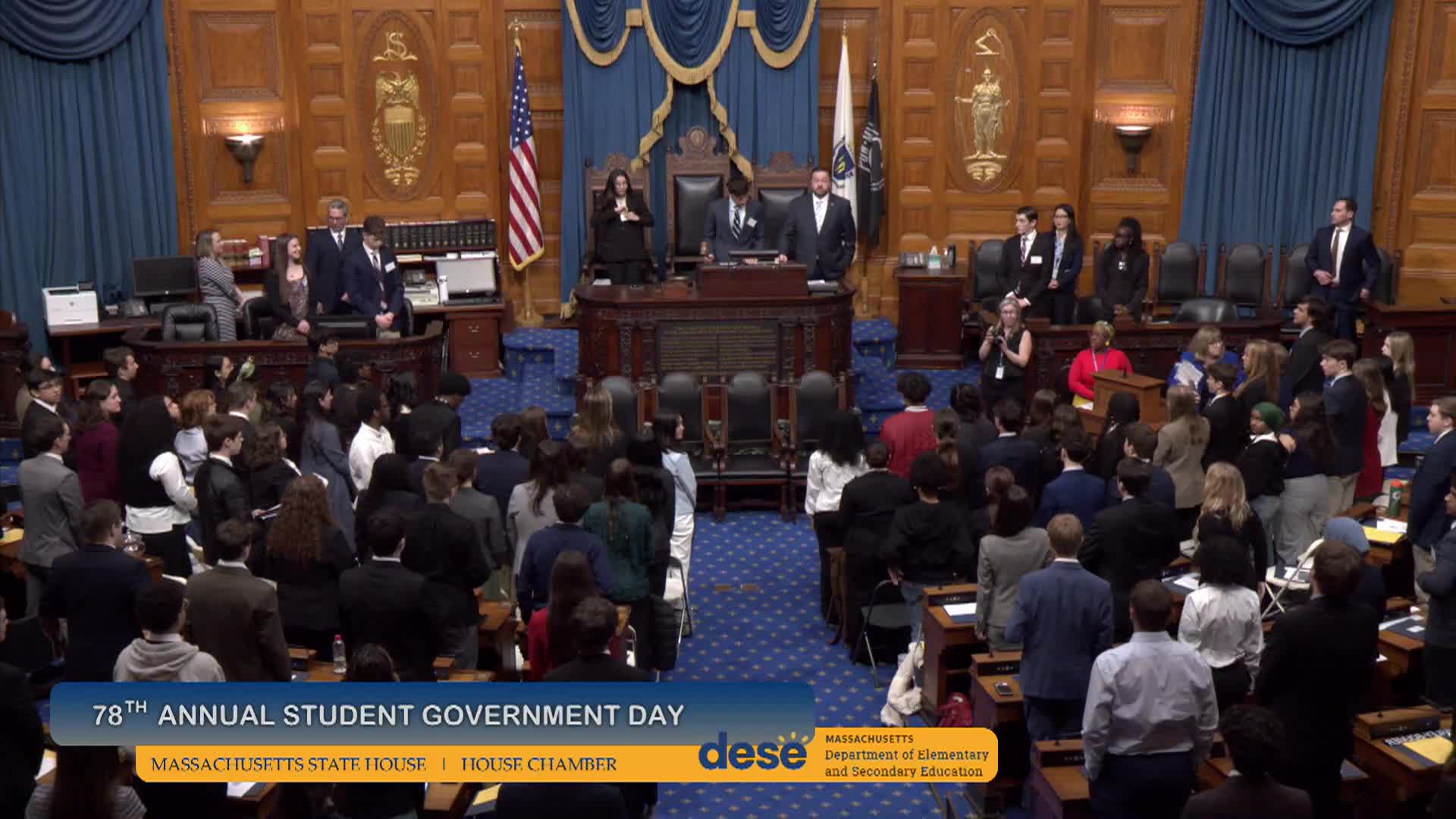MA 78th Annual Student Government Day Opening Address and Mock Hearing 04.04.25
