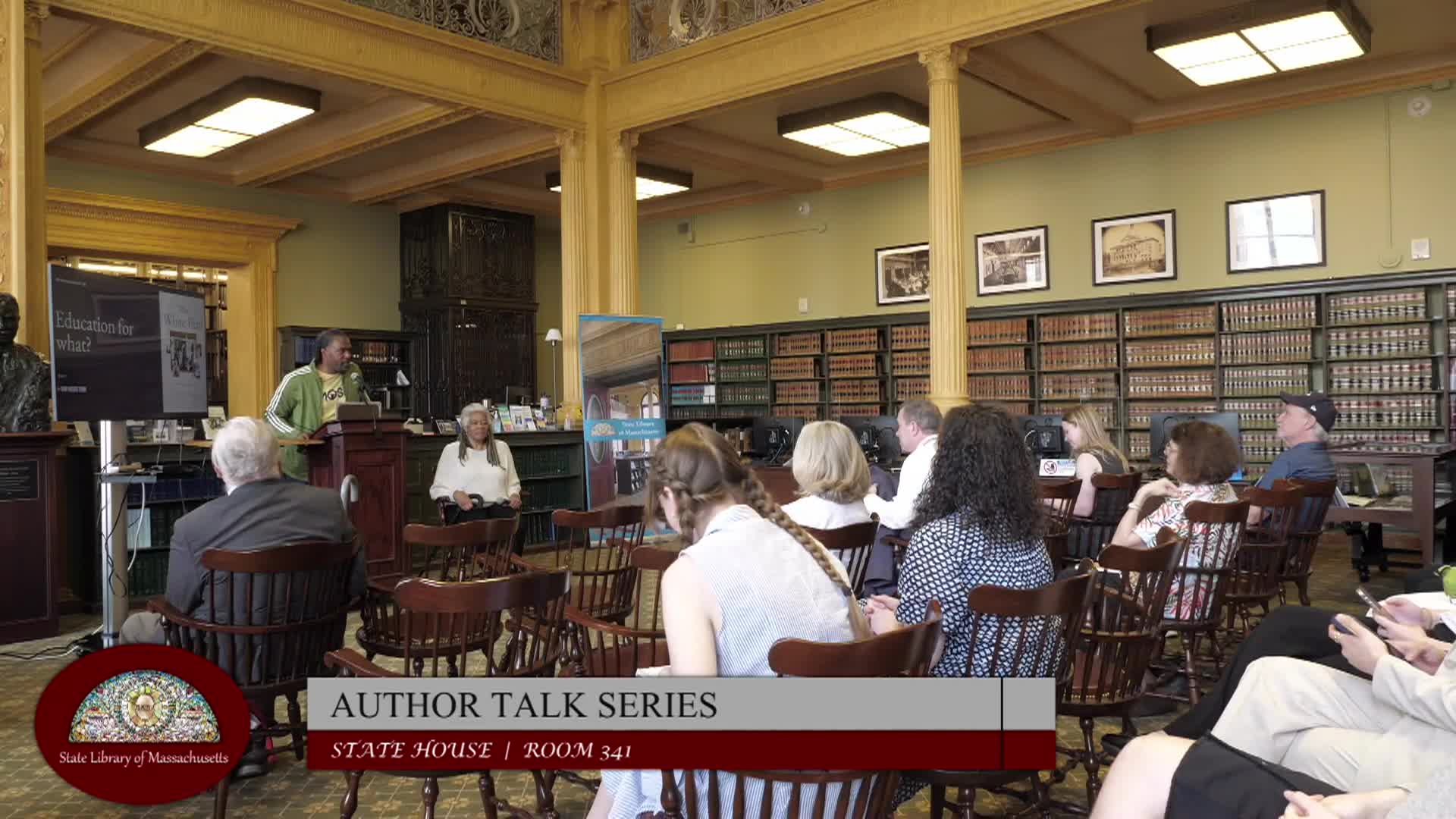 MA State Library Author Talk with Omo Moses 06.04.25