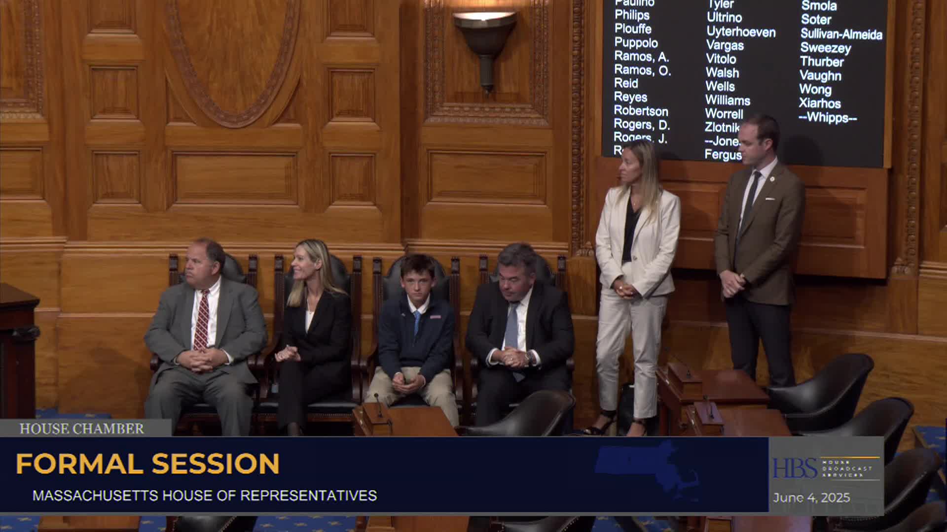 MA House of Representatives Formal Session 06.04.25