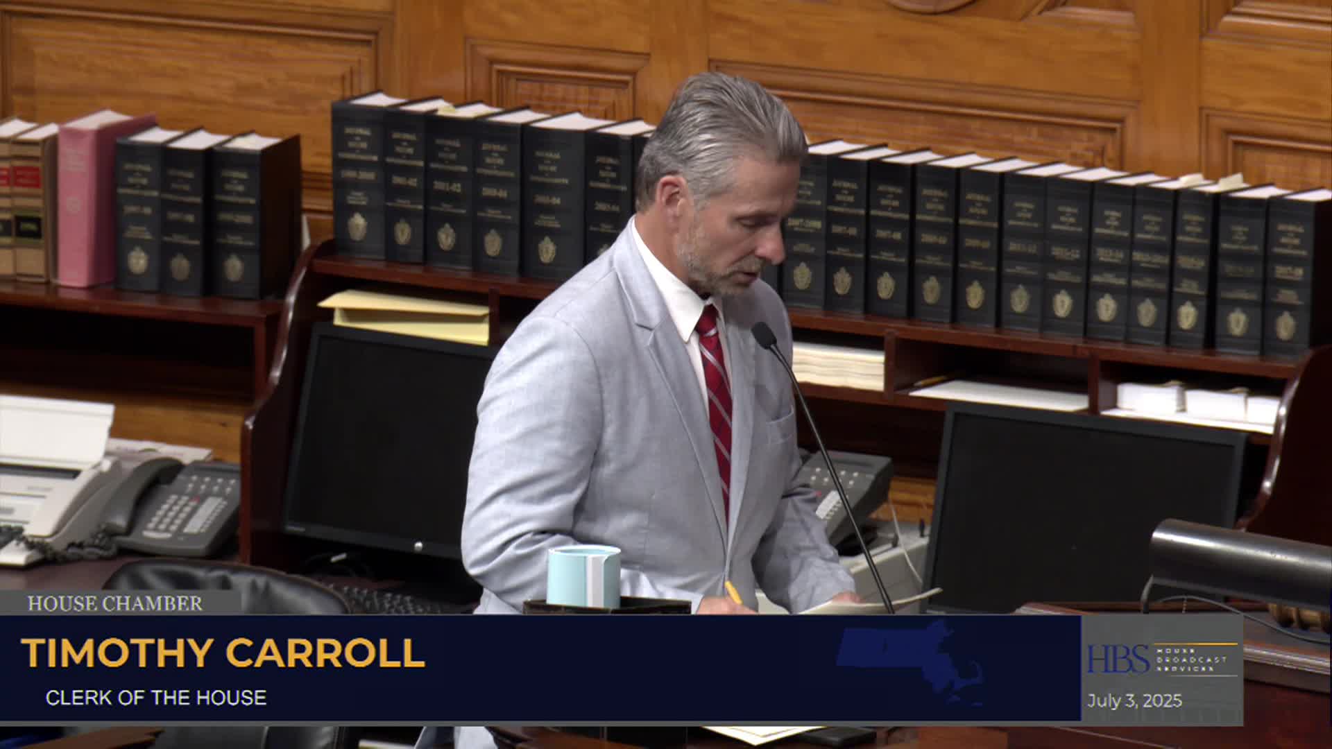 MA House of Representatives Session 07.03.25