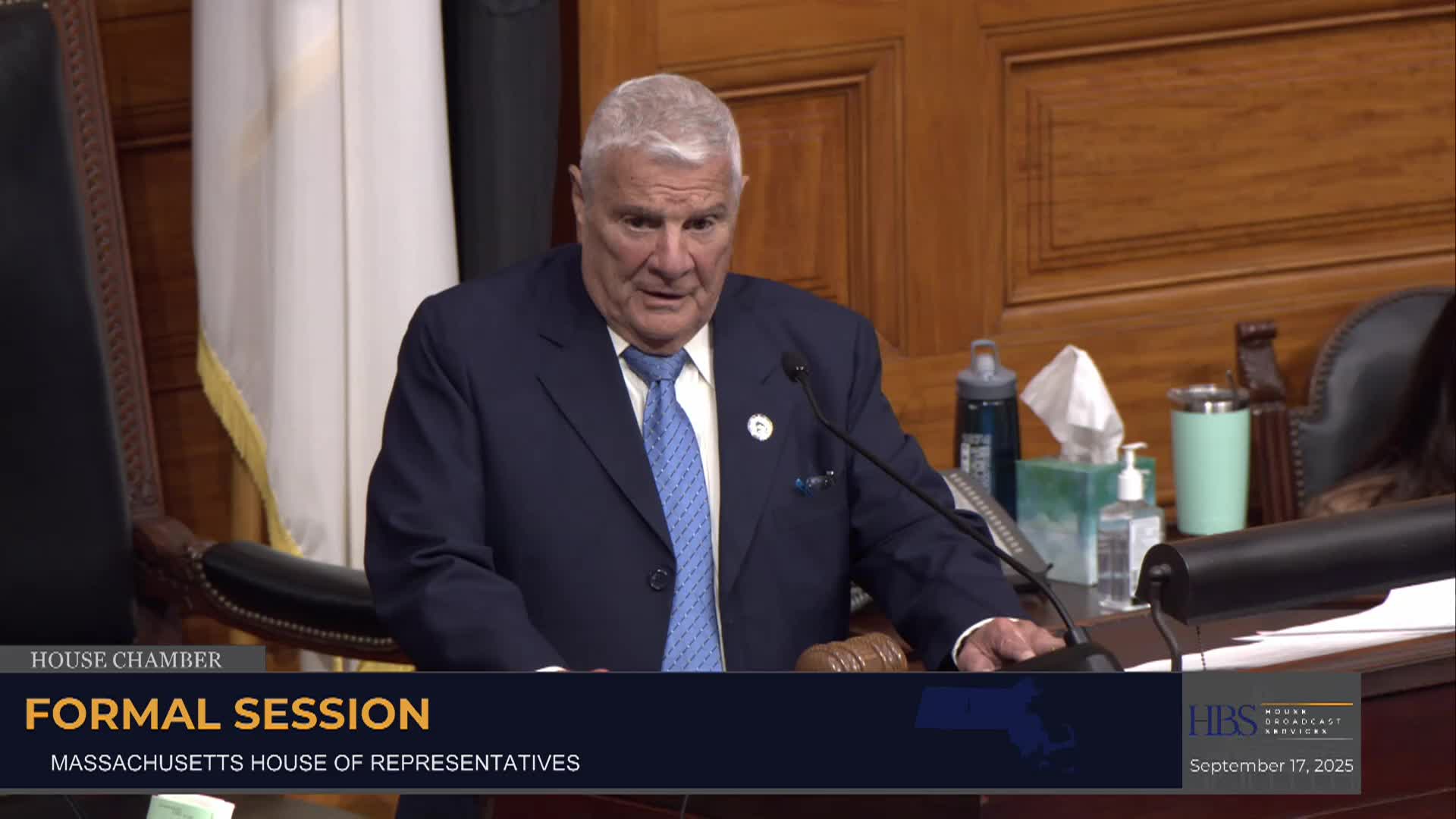 MA House of Representatives Formal Session 09.17.25