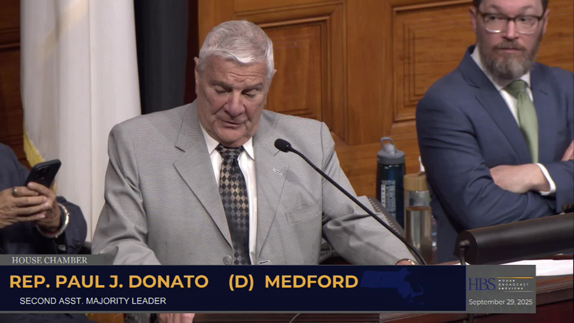 MA House of Representatives Session 09.29.25