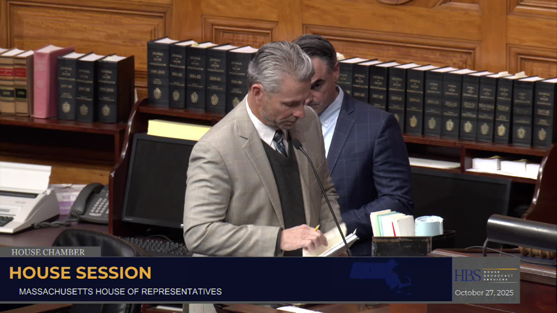 MA House of Representatives Session 10.27.25