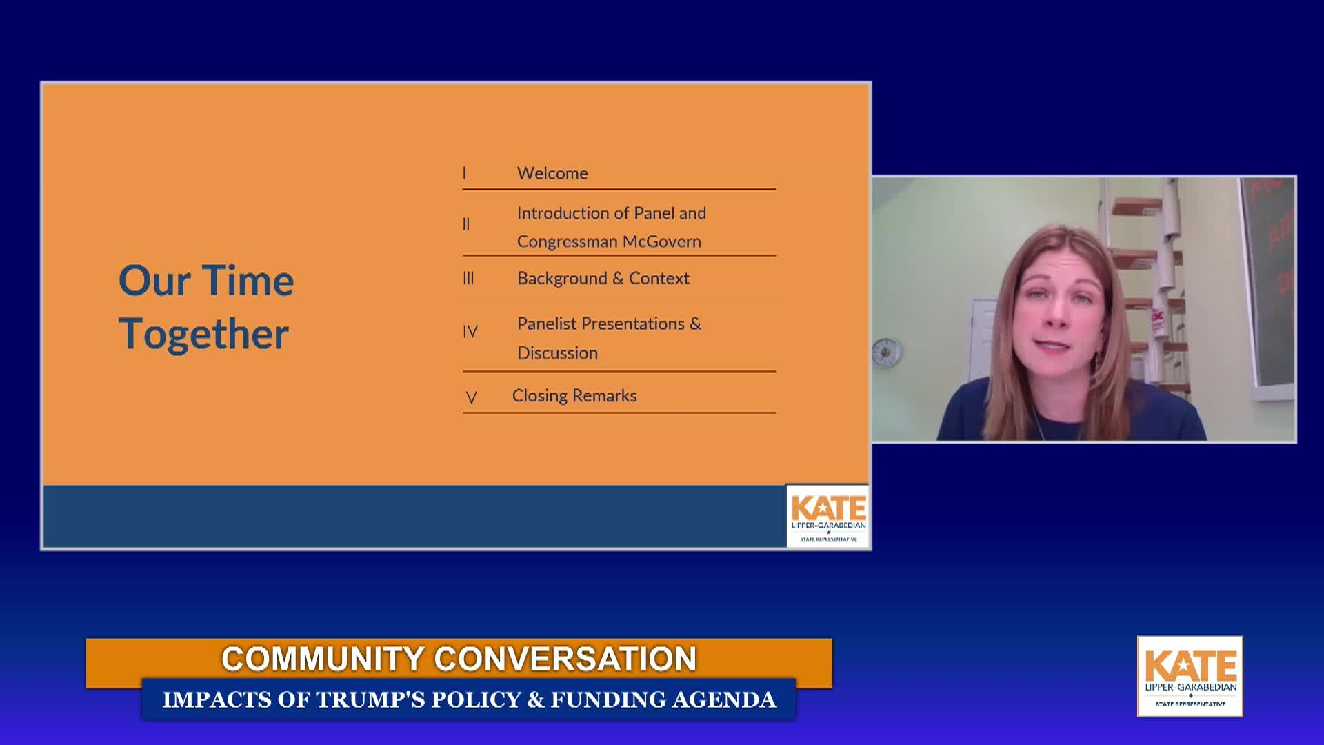 Community Conversation on Trump's Policy and Funding Agenda ll.03.25