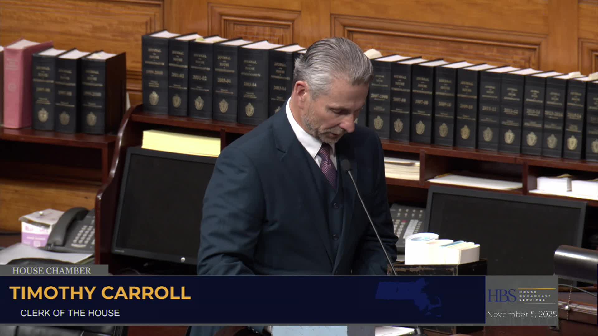 MA House of Representatives Formal Session 11.05.25