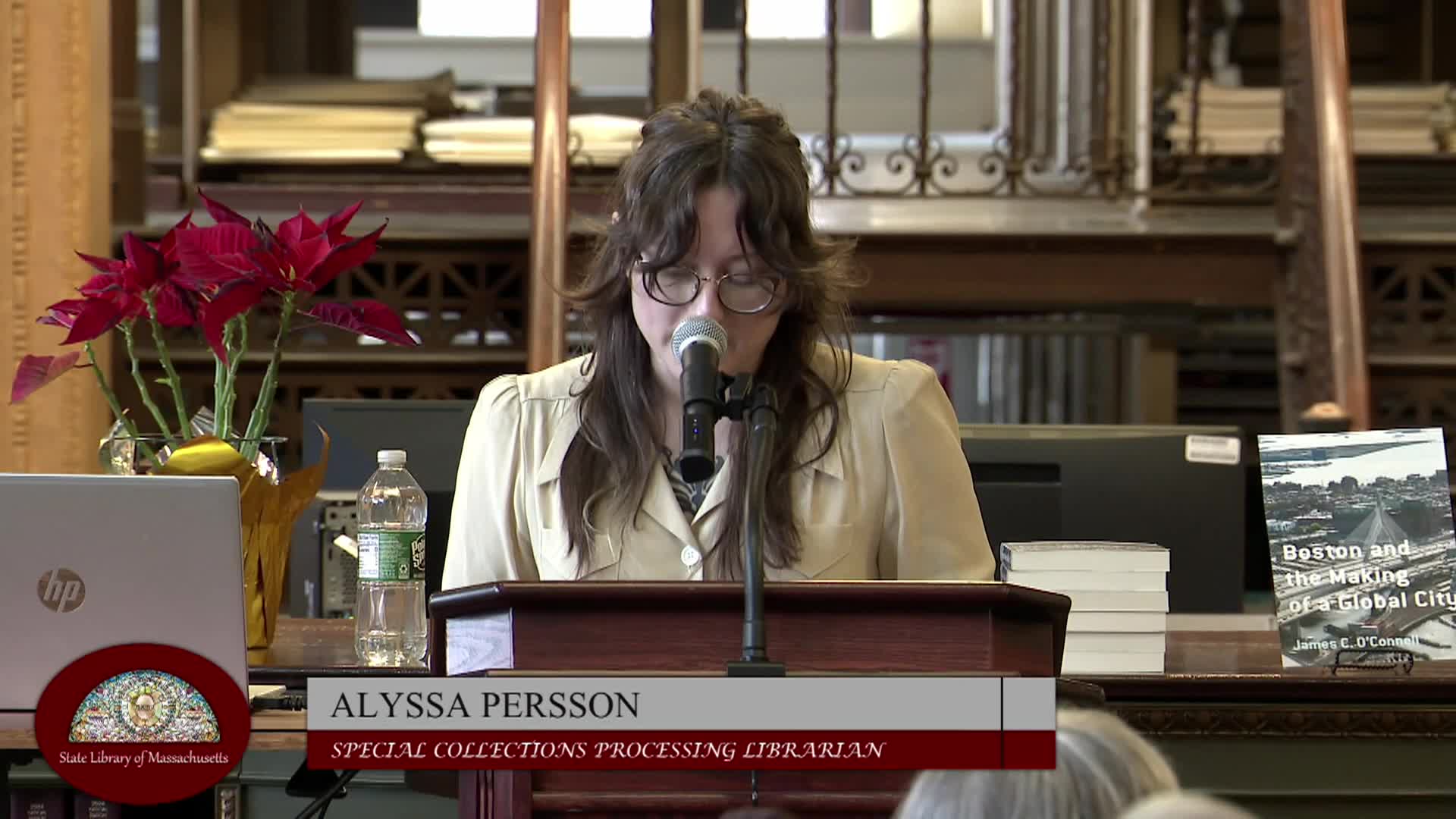 MA State Library Author Talk with James O'Connell 01.14.26