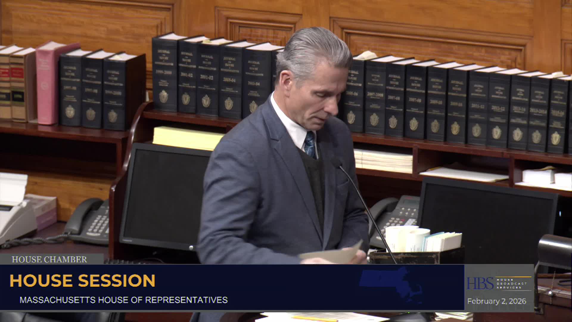 MA House of Representatives Session 02.02.26