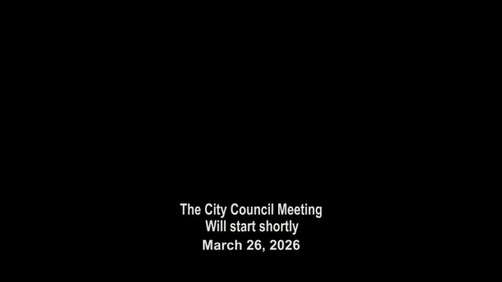 Thumbnail image for Finance Committee, sitting as Committee of the Whole and Regular City Council Meeting 03.26.26