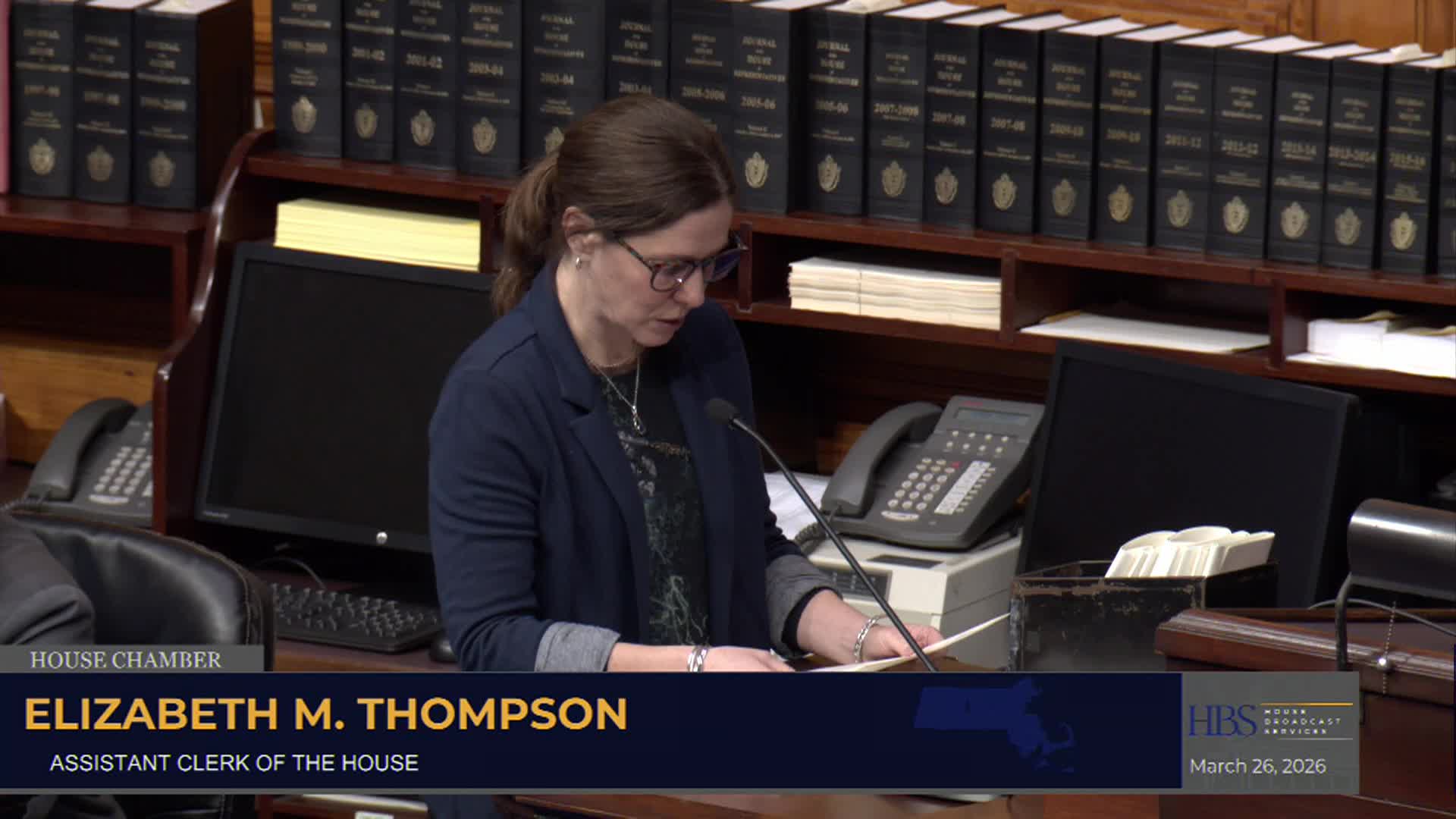 Thumbnail image for MA House of Representatives Session 03.26.26