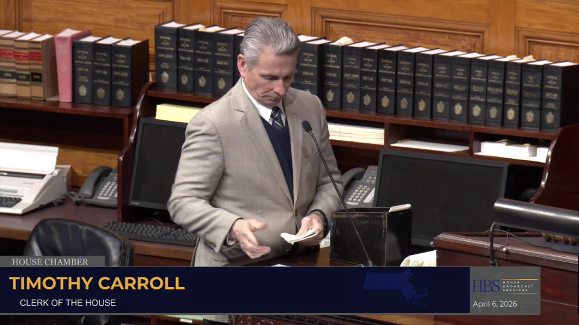 Thumbnail image for MA House of Representatives Session 04.06.26