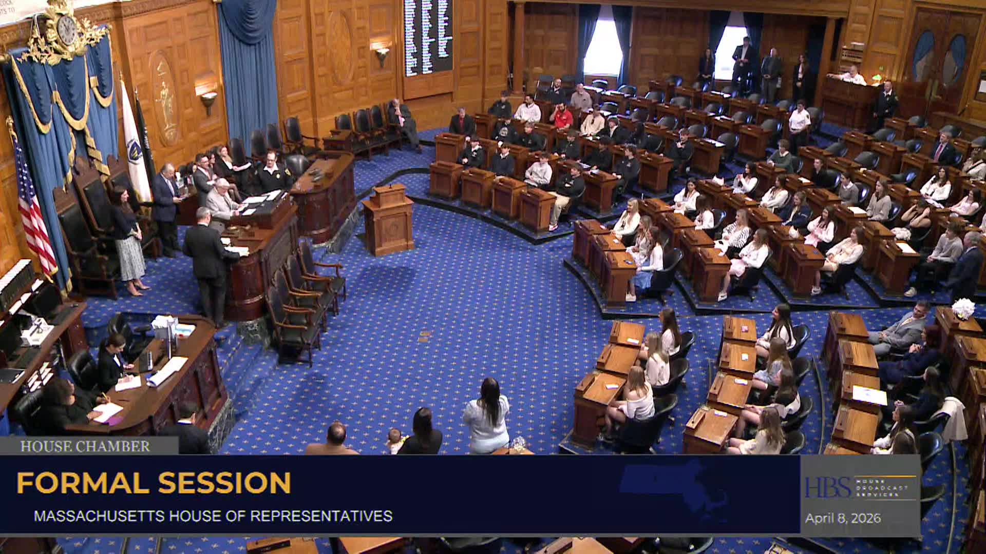 Thumbnail image for MA House of Representatives Formal Session 04.08.26