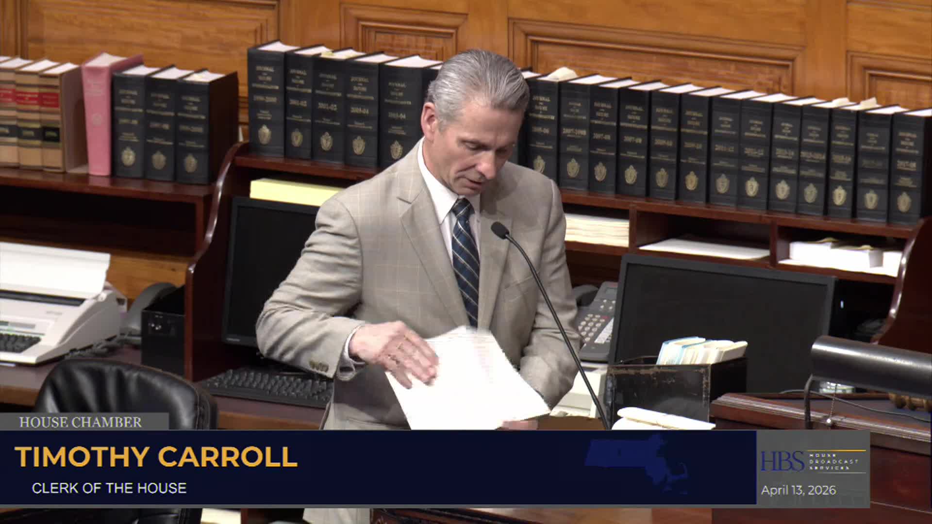 Thumbnail image for MA House of Representatives Session 04.13.26
