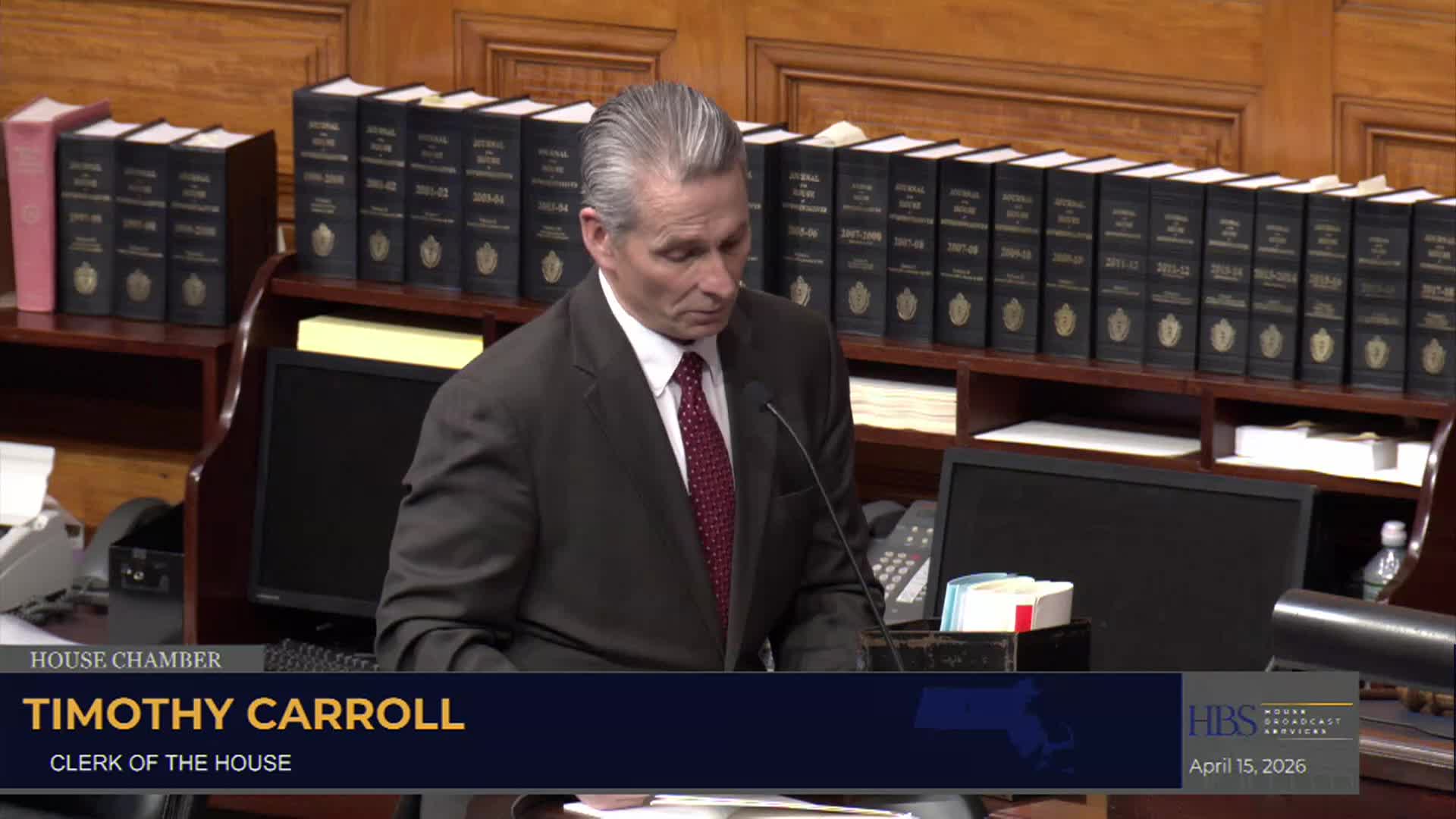 Thumbnail image for MA House of Representatives Formal Session April 15th, 2026