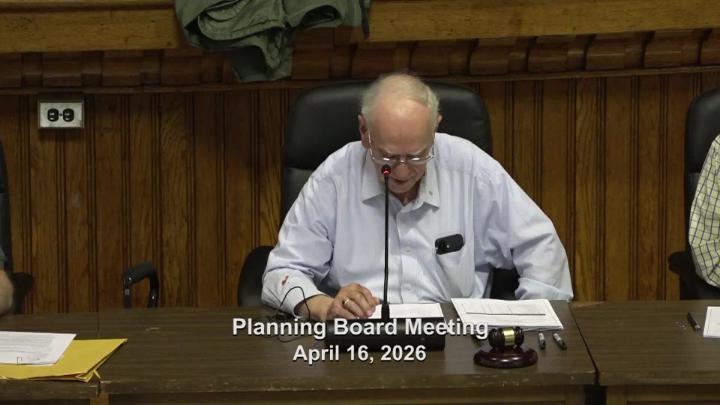 Thumbnail image for Meeting of the Planning Board 04.16.26