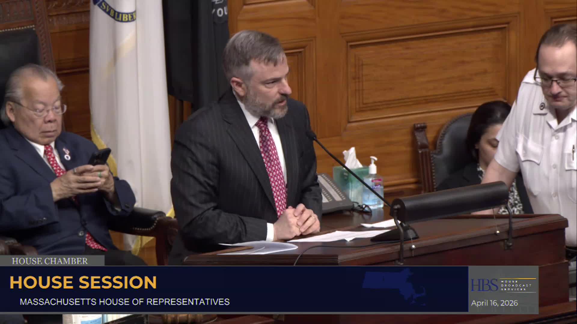 Thumbnail image for MA House of Representatives   Session 04.16.26