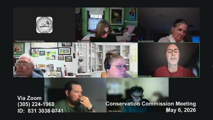 Thumbnail image for Meeting of the Conservation Commission 05.06.26