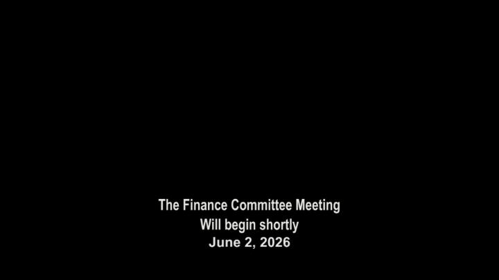 Thumbnail image for City Council Finance Meeting and Special City Council Meeting 06.02.26