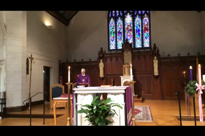 St. John's -St. Thomas Mass Dec., 6, 2020