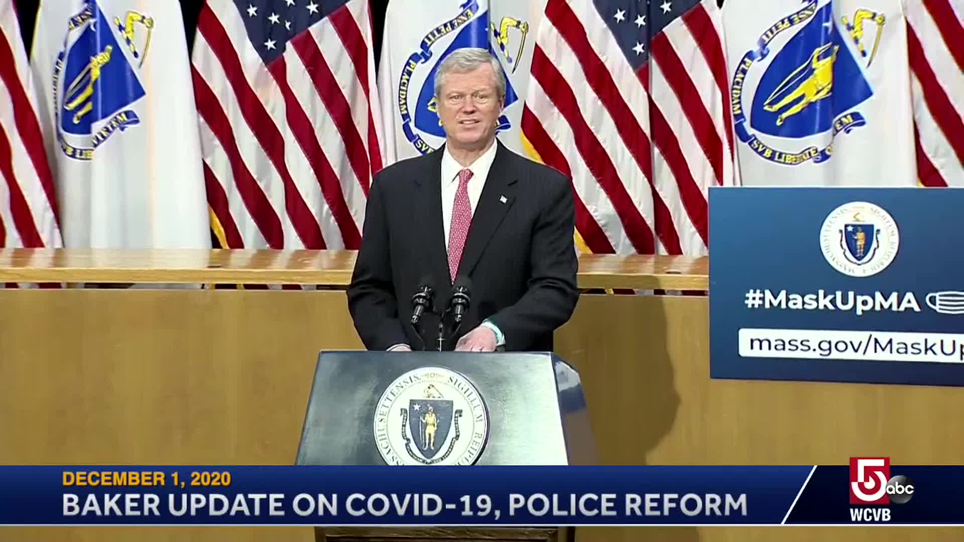 Governor Bakers COVID19 Update Dec., 1, 2020