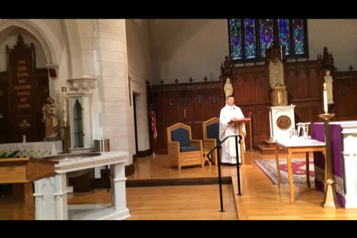 St. John's -St. Thomas Mass Dec., 13, 2020