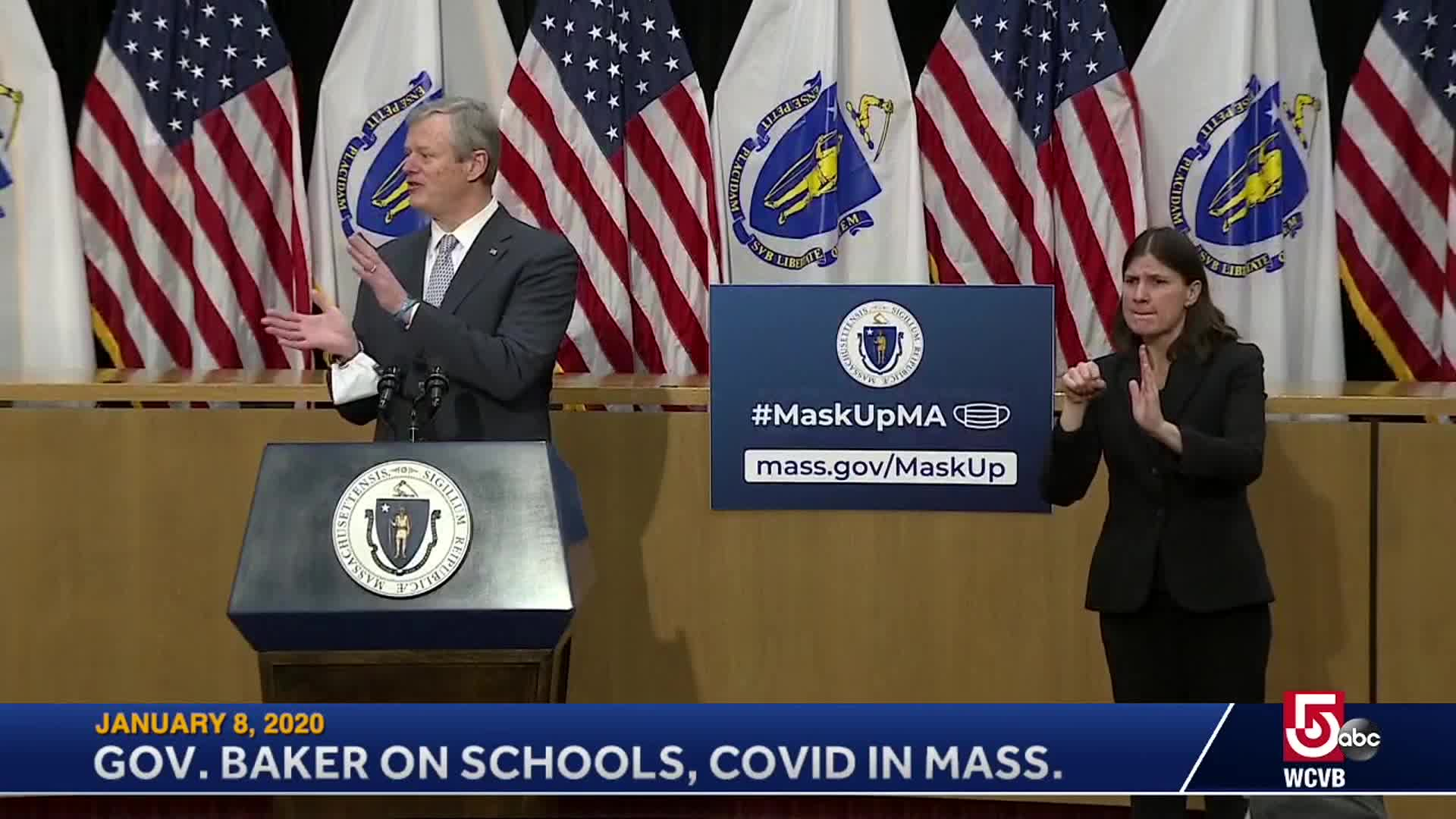 Governor Bakers COVID19 Update Jan., 8, 2021