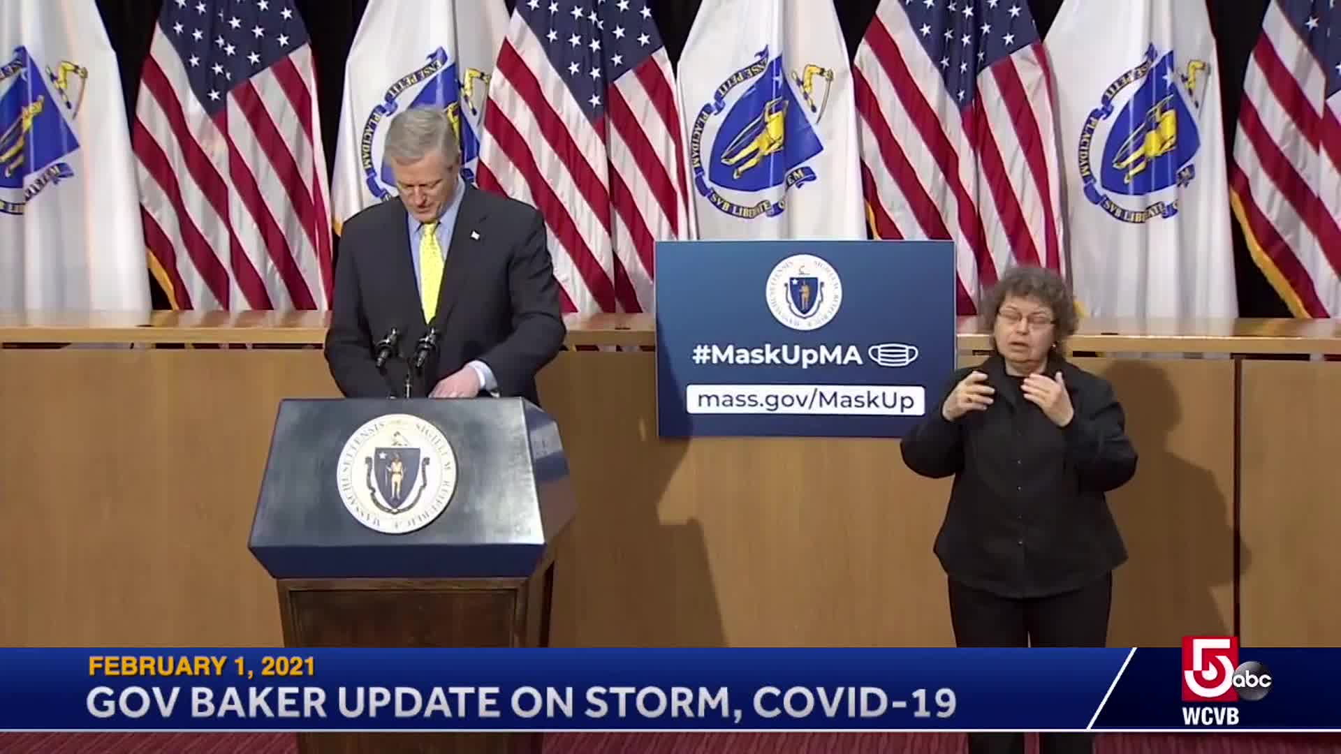 Governor Bakers COVID19 Update Feb., 1, 2021