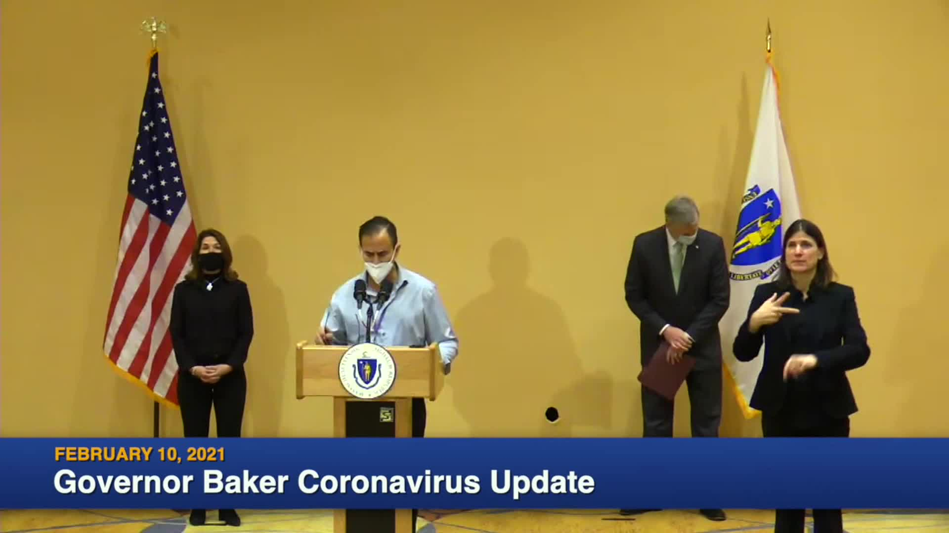 Governor Bakers COVID19 Update Feb., 10, 2021