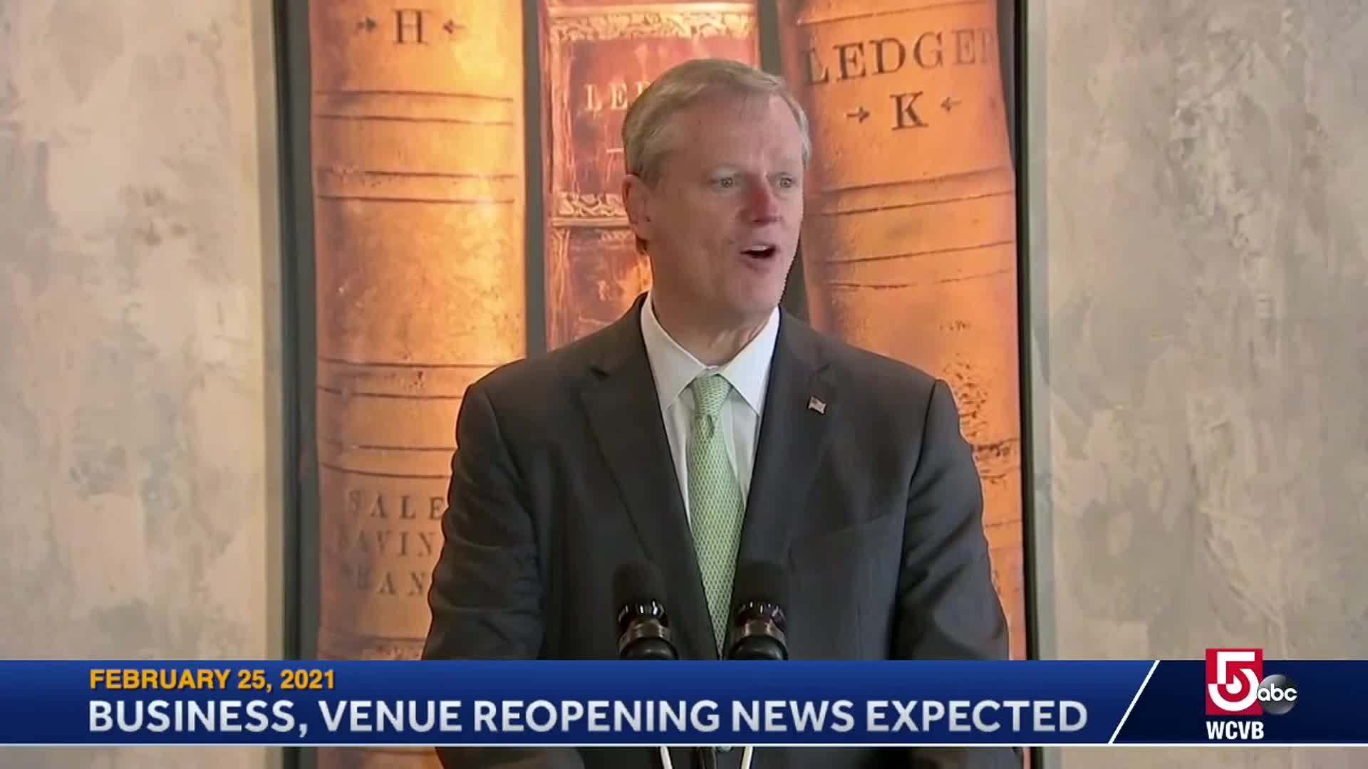 Governor Bakers COVID19 Update Feb., 25, 2021