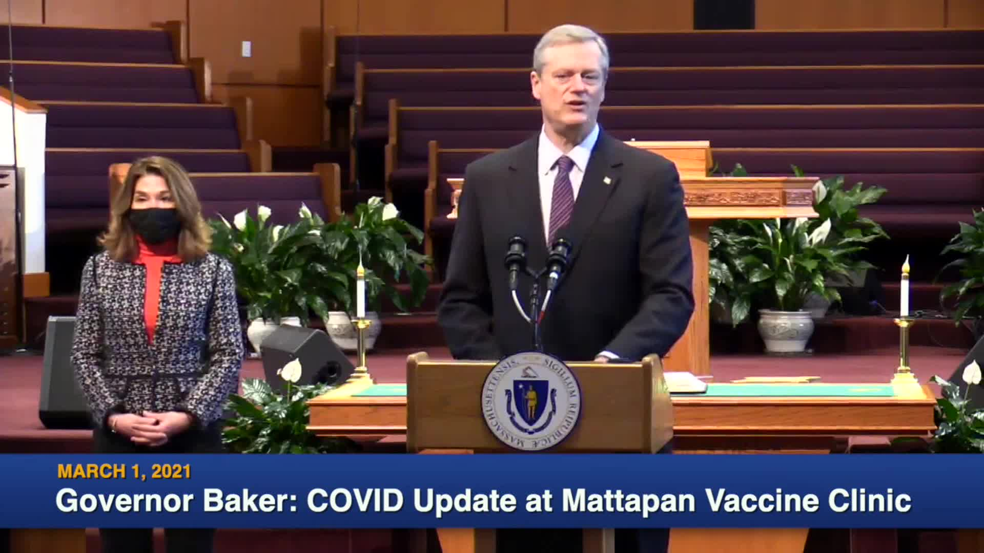 Governor Bakers COVID19 Update March 1, 2021